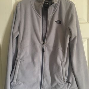 North face zip jacket